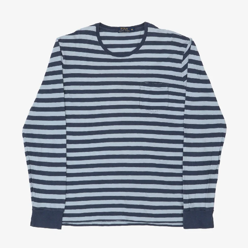 Striped LS Top Youthful Men's Pop Youthful Men's Pop