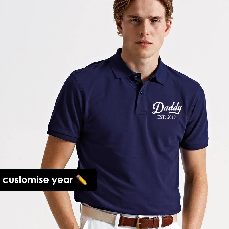 New Fashioned- Daddy Established Polo Elegant Men's Formal  Elegant Men's Formal 
