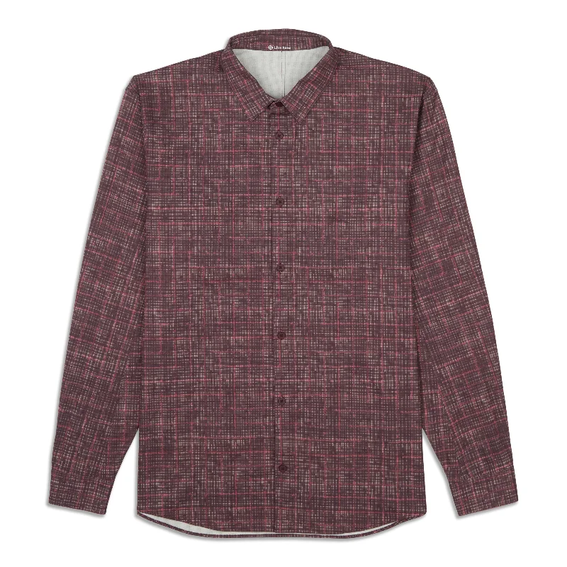 Airing Easy Long Sleeve Button Up Shirt - Resale Luxurious Men's High Luxurious Men's High