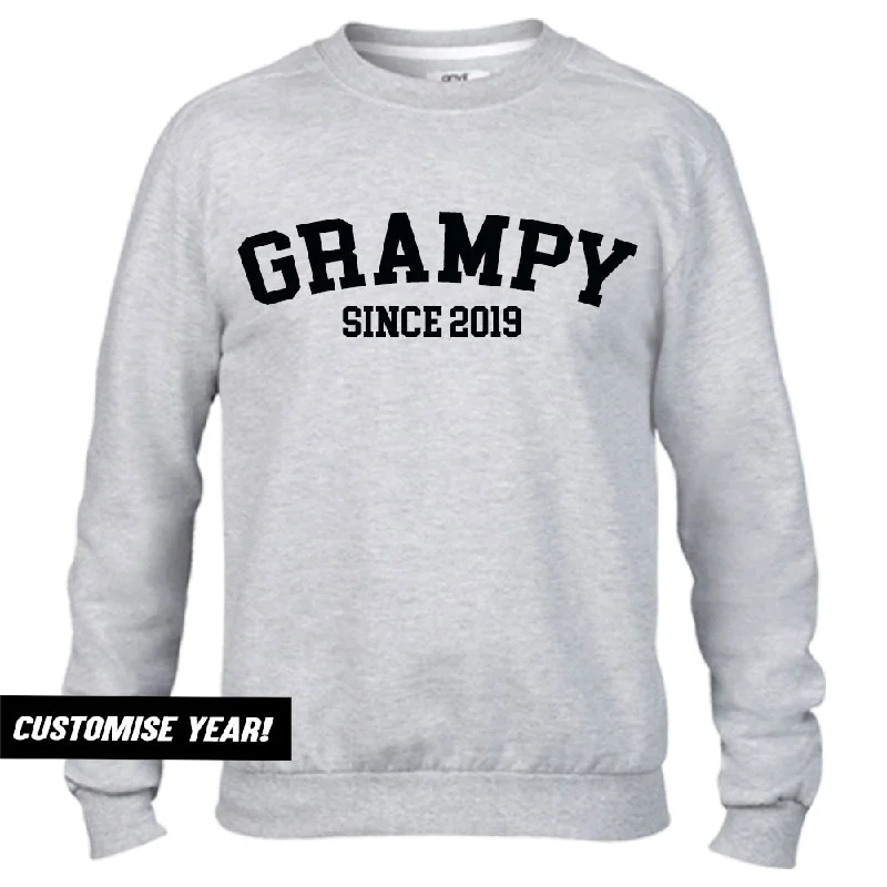 Grampy Since Sweatshirts (MRK X) Stylish Men's Neon Stylish Men's Neon