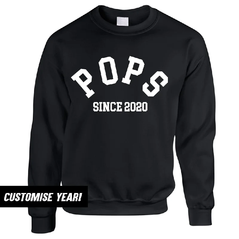 Personalised Pops Since Sweatshirt (MRK X) Stylish Men's Tropical  Stylish Men's Tropical 