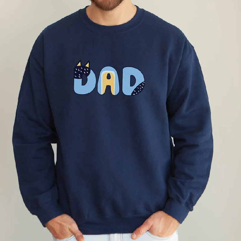 Puppy Dog - Dad Sweatshirt Bohemian Men's Free Bohemian Men's Free