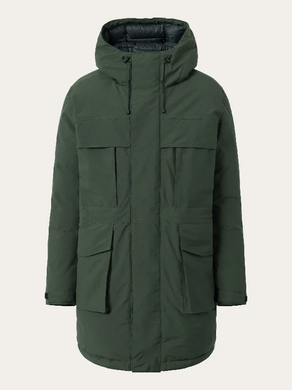 APEX CANVAS™ long padded coat - Forrest Night Gym Gym
