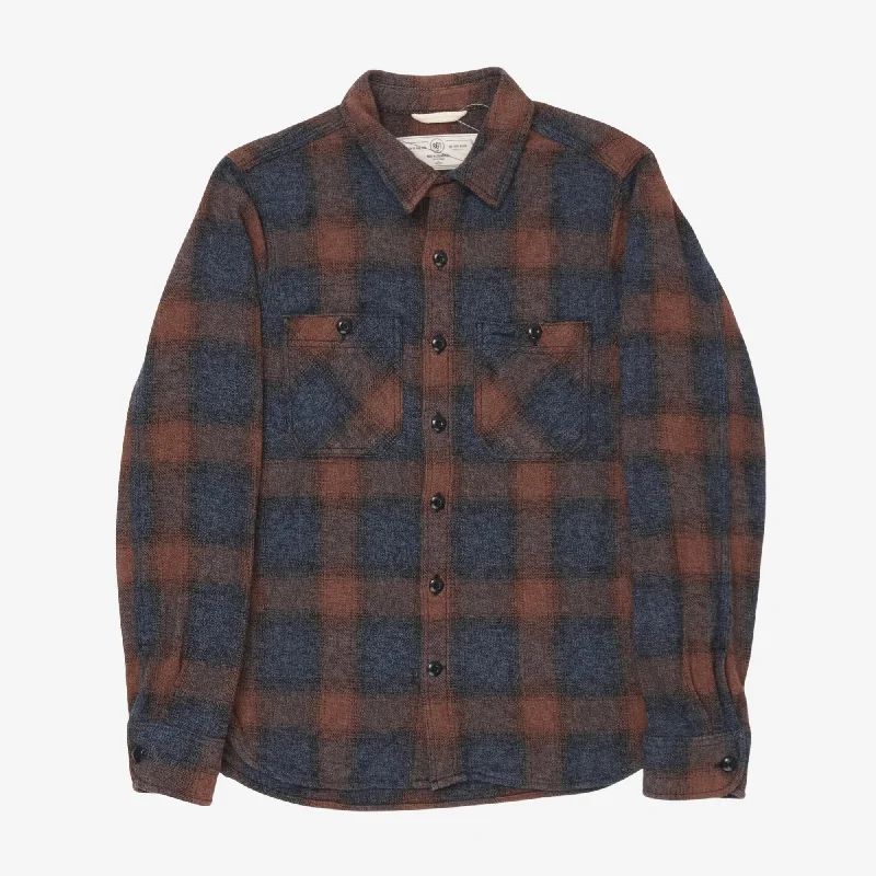 Check Work Shirt Unique Men's Patch Unique Men's Patch