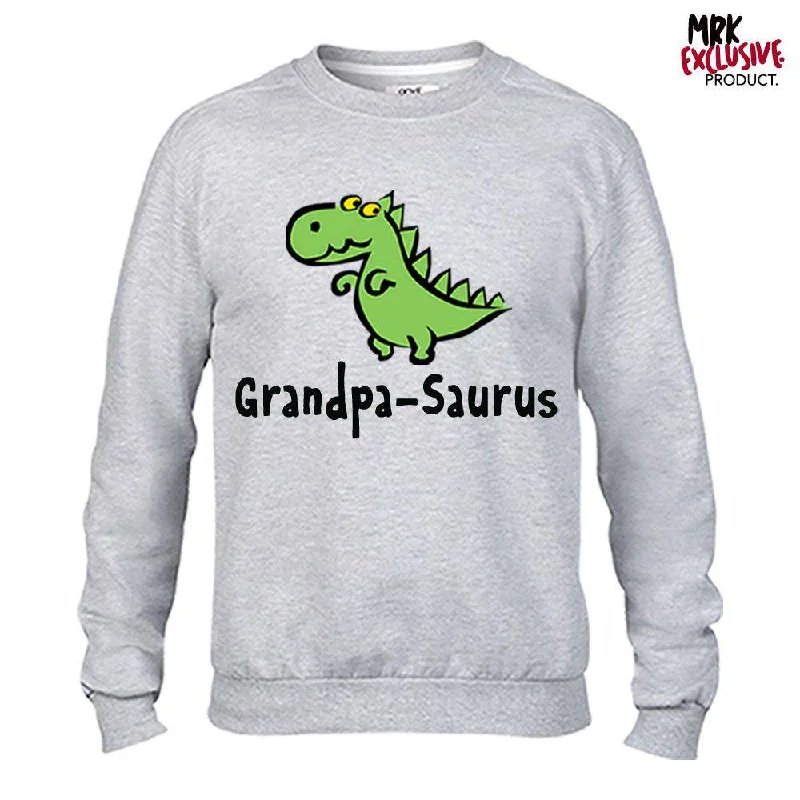 Grandpa-Saurus Light Grey Sweater (MRK X) Vintage Men's 1970S Disco Vintage Men's 1970S Disco Grandpa-Saurus Light Grey Sweater (MRK X) Vintage Men's 1970S Disco Vintage Men's 1970S Disco