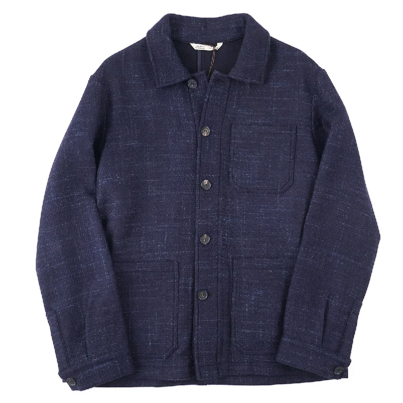 Maurizio Baldassari Wool Chore Jacket Cozy Men's Winter Cozy Men's Winter