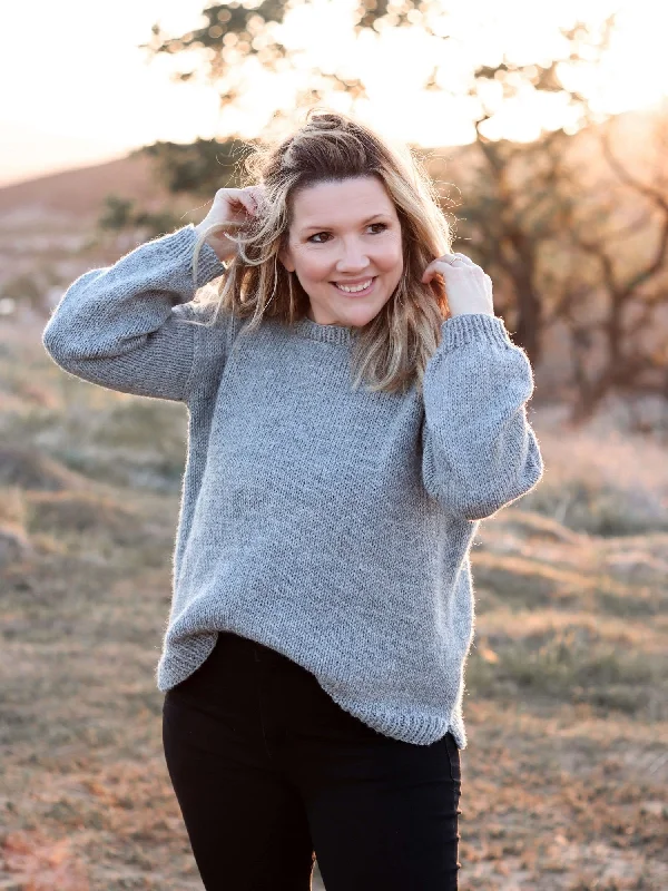 Knit Kit - Elm Sweater Laid Laid