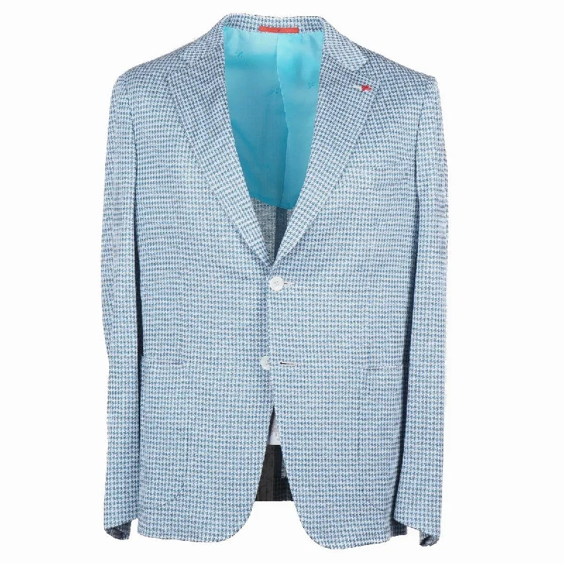 Isaia Slim-Fit Jersey Sport Coat Polished Men's Silk Polished Men's Silk