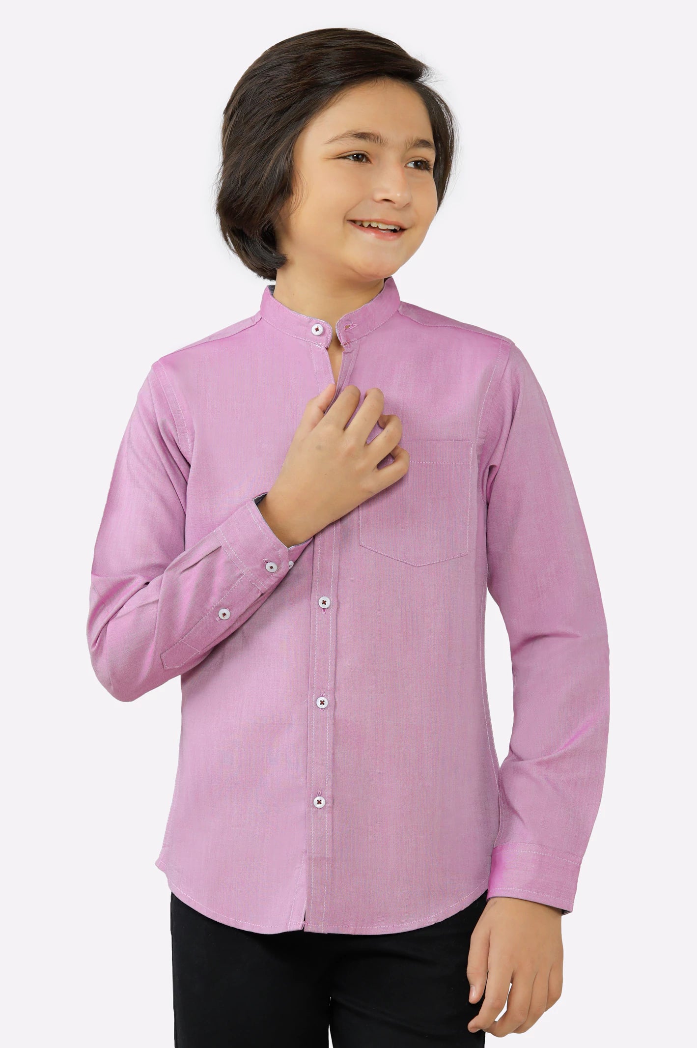 Magenta Textured Casual Shirt Bold Men's Statement Bold Men's Statement