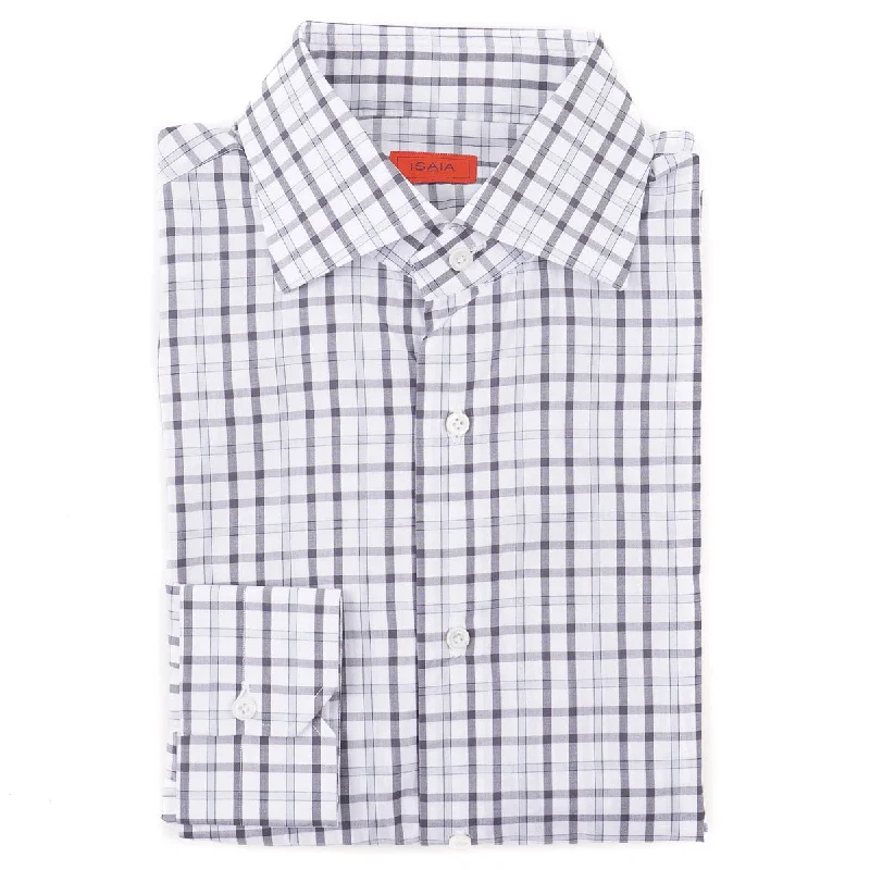 Isaia Regular-Fit 'Italia' Cotton Shirt Sophisticated Men's  Sophisticated Men's 