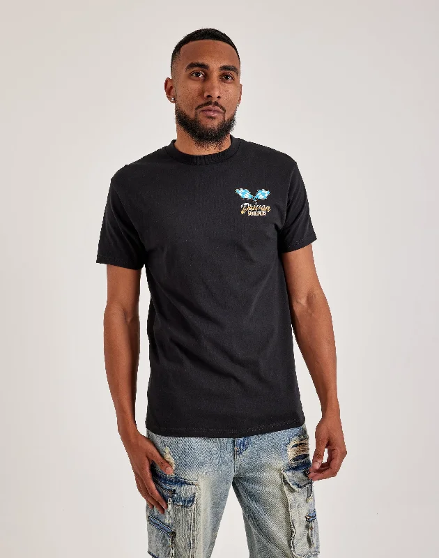BMG BRANDS INC Motorsports Tee Masculine Men's Thick Masculine Men's Thick