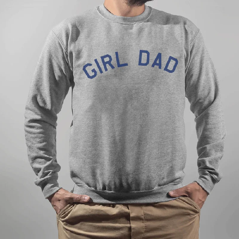 Girl Dad College Sweatshirt Bold Men's Animal Bold Men's Animal