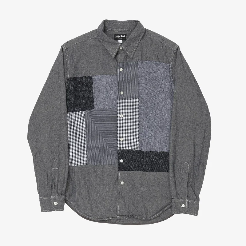 Patchwork Chambray Shirt Bold Men's Animal Bold Men's Animal