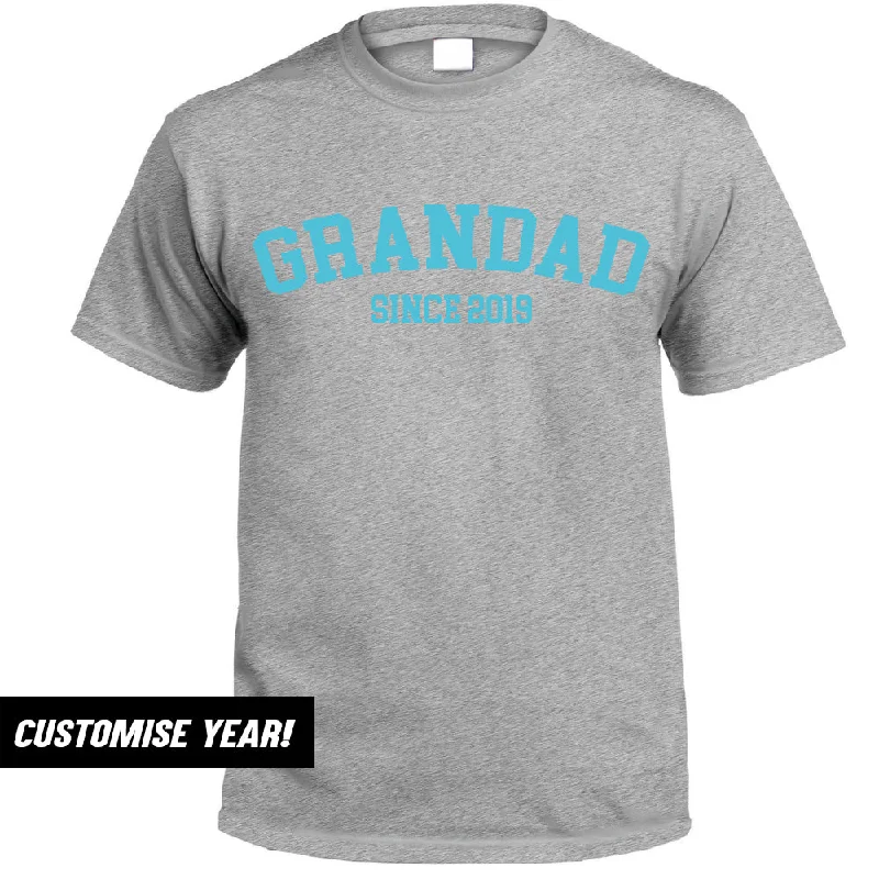 Personalised Grandad Since T-Shirt (MRK X) Confident Men's Power Confident Men's Power Personalised Grandad Since T-Shirt (MRK X) Confident Men's Power Confident Men's Power