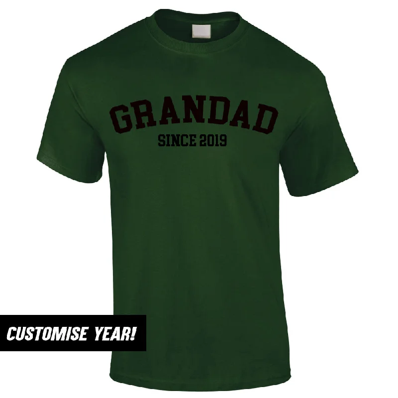 Personalised Grandad Since T-Shirt (MRK X) Dapper Men's 1920S Dapper Men's 1920S