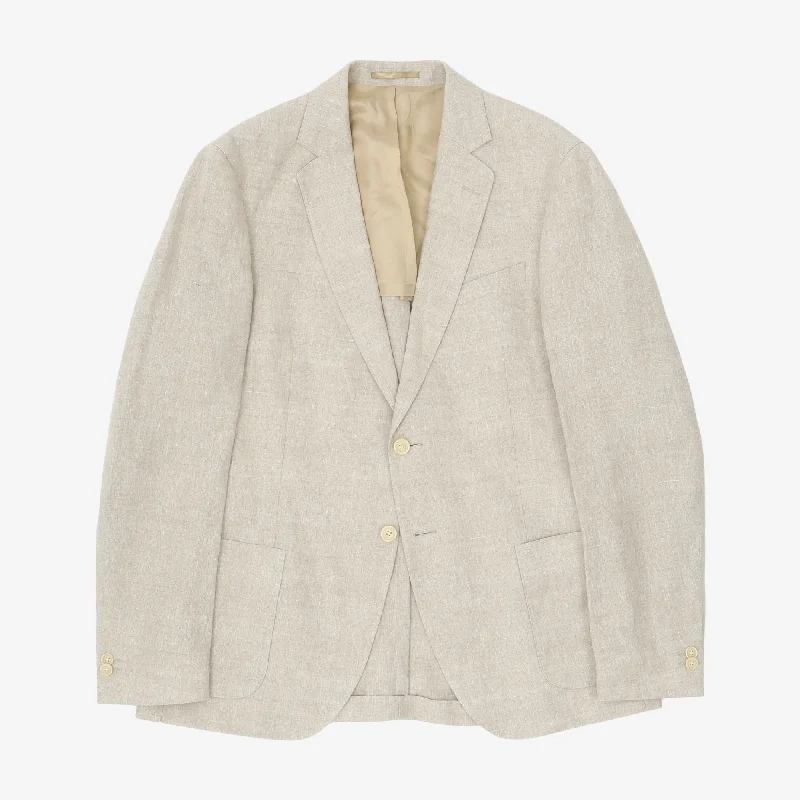 Linen Paris Blazer Masculine Men's  Masculine Men's 