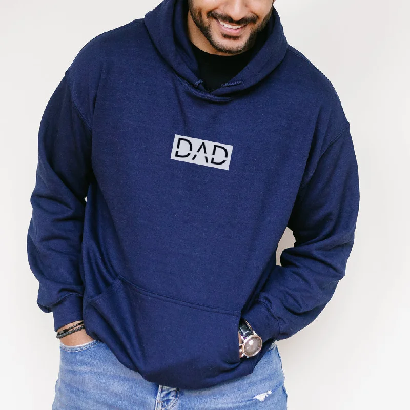 Dad Legacy Block Logo Hoodie Luxurious Men's High Luxurious Men's High