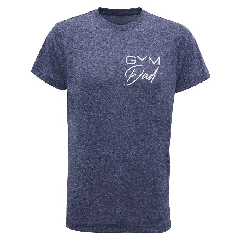 Gym Dad Logo Performance Tee Dapper Men's 1920S Dapper Men's 1920S