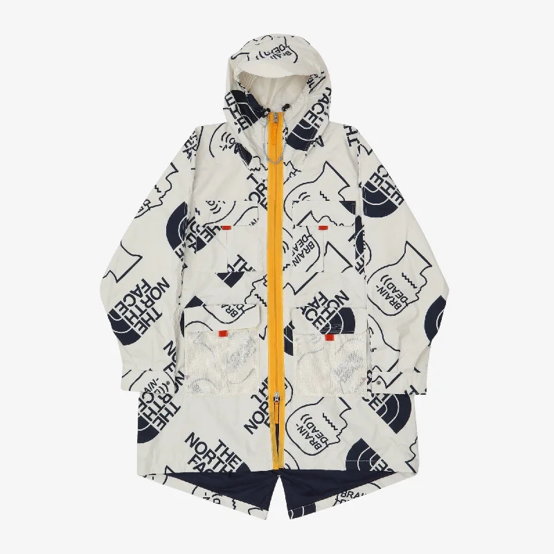 Brain Dead 76 Oversized Mountain Parka Edgy Men's Punk Edgy Men's Punk