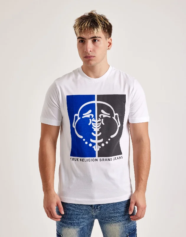 True Religion Half Face Buddha Tee Modern Men's Tech Modern Men's Tech