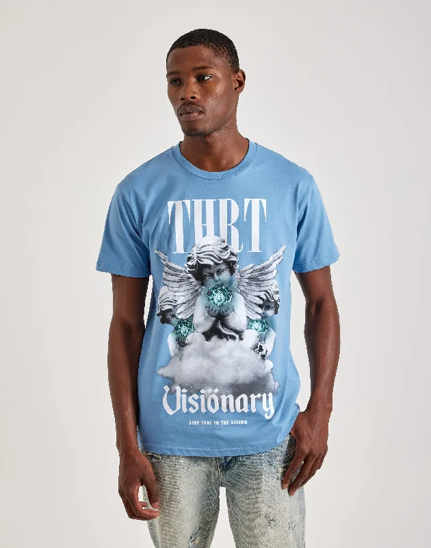 THRT Pale Visionary Tee Trendy Men's Bucket Trendy Men's Bucket