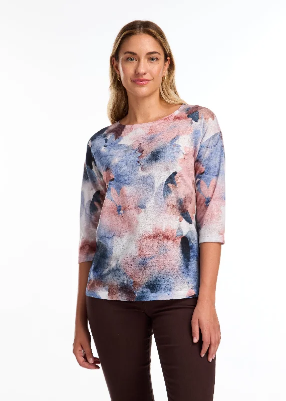 FDJ Drop Shoulder Boat Neck Top Hip Men's Urban