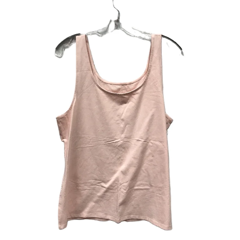 Pink Tank Top By J. Jill, Size: Xl Elegant Men's Formal 