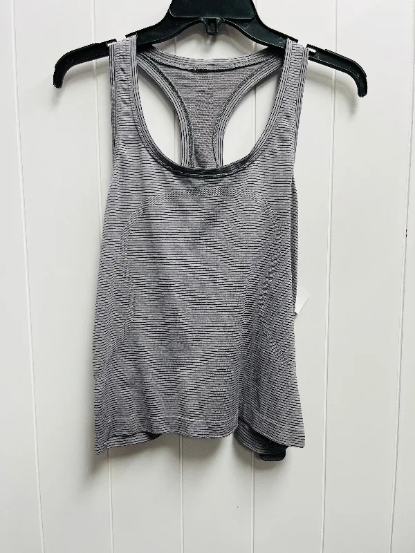 Athletic Tank Top By Lululemon In Black & Grey, Size: 10 Refined Men's Classic 