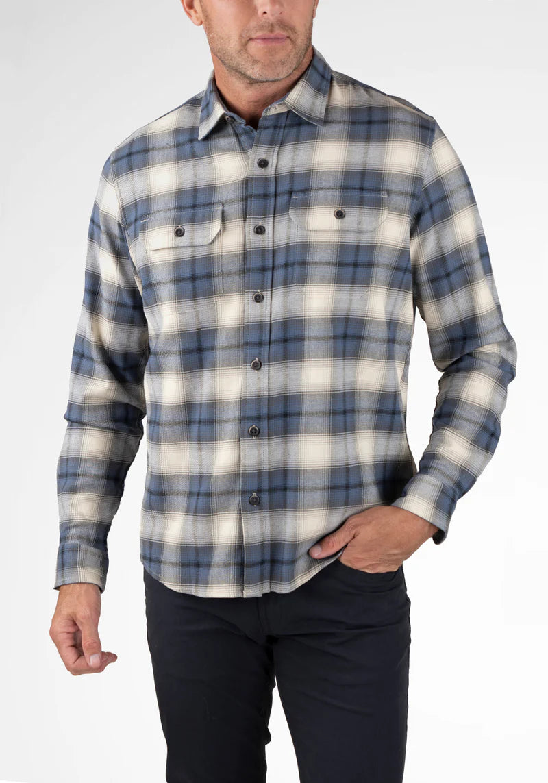 AIROTEC PERFOMANCE PLAID - BLUE British Gentleman Style