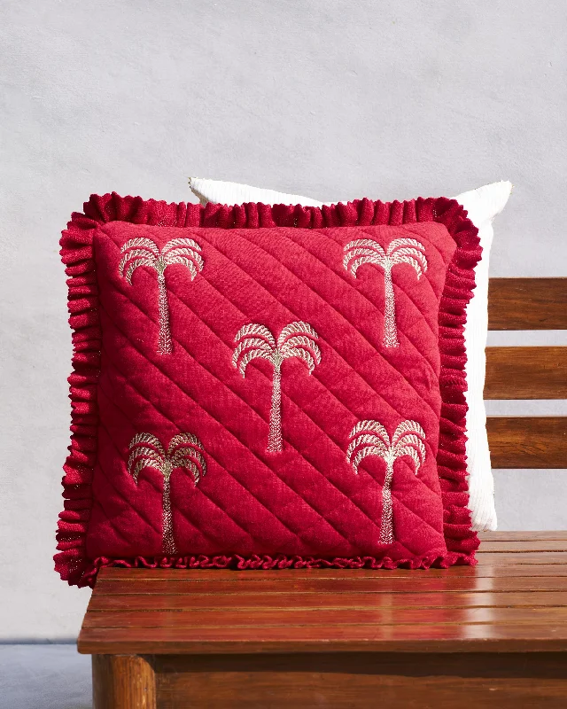 Jewelled Palm Cushion Cover Dapper Men's 1920S