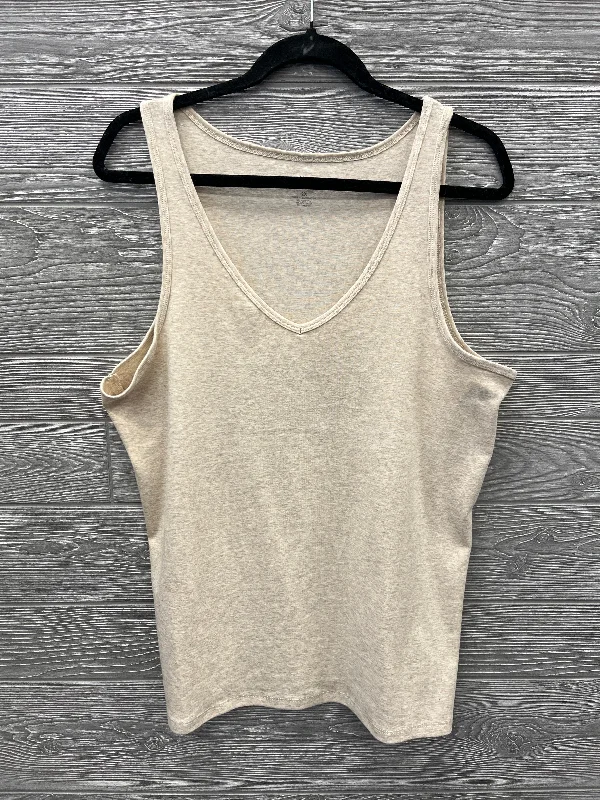 Tank Top By Falls Creek In Tan, Size: 2x Bohemian Men's Free