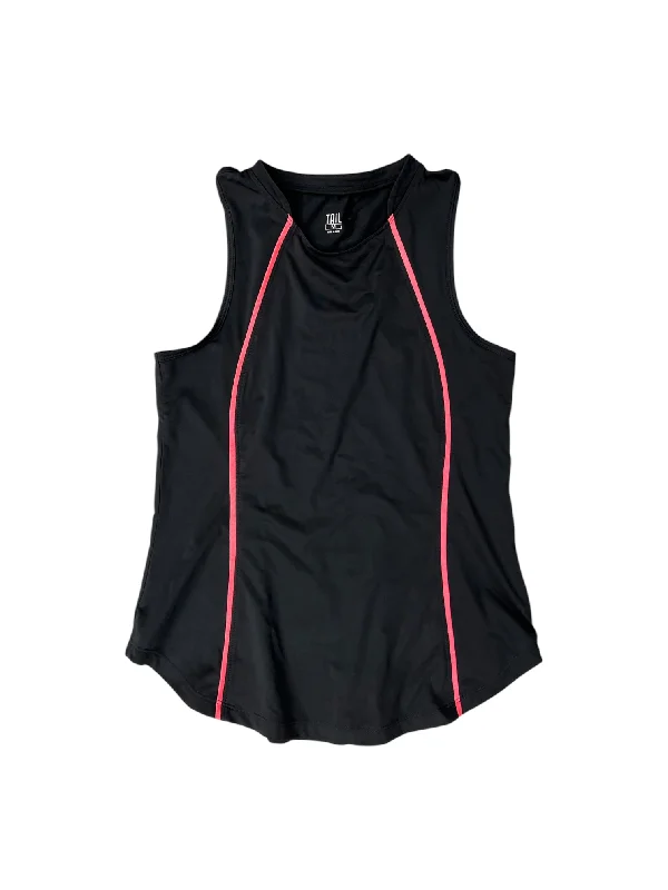 Athletic Tank Top By Tail In Black & Pink, Size: M Practical Men's Quick
