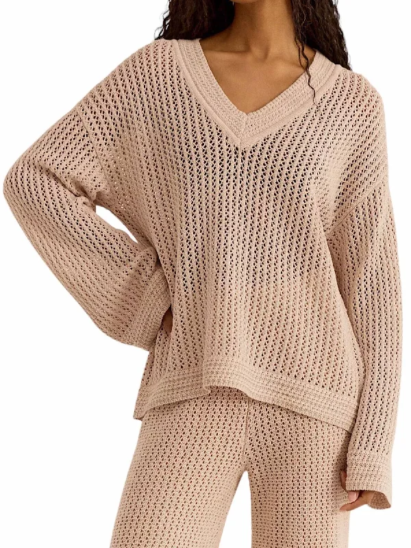 Kiami Crochet Sweater Refined Men's Hand