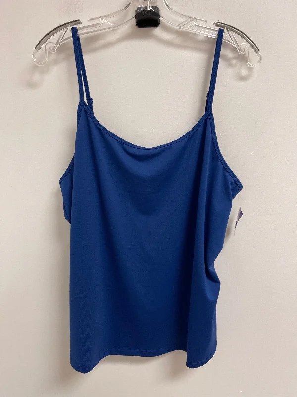 Tank Top By Lane Bryant In Blue, Size: 2x Dynamic Men's Moto