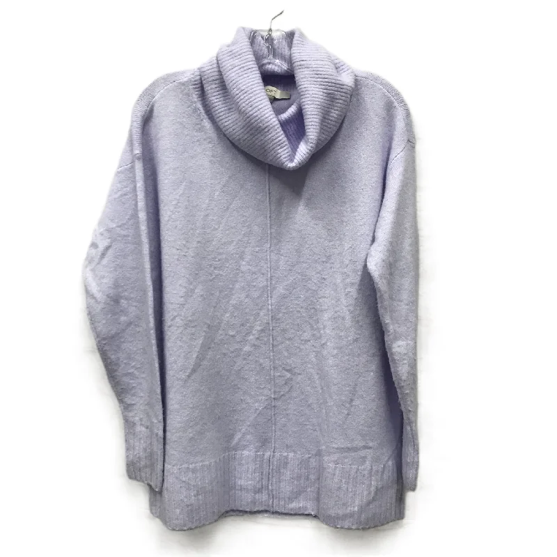 Purple Sweater By Loft, Size: S Organic