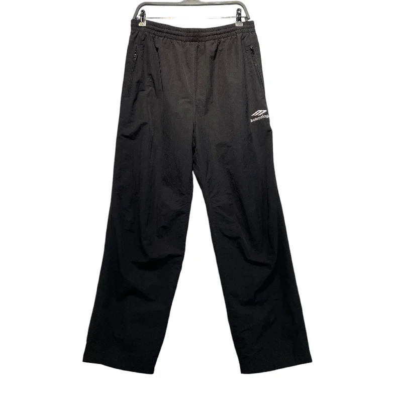 BALENCIAGA/Pants/L/Nylon/BLK/ Stylish Men's Neon