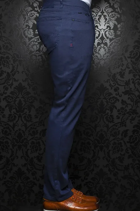 AU NOIR | Ultra Stretch Pants | Signum Navy Tough Men's Tactical