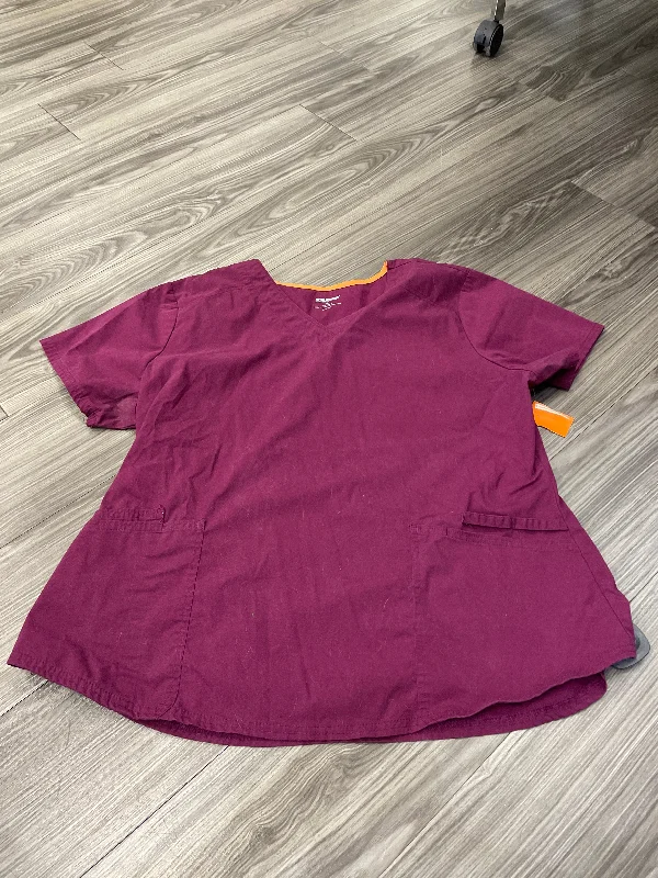 Top Short Sleeve By Scrubs  Size: 2x Refined Men's Velvet
