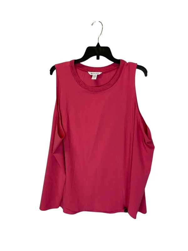 Athletic Tank Top By Athleta In Pink, Size: 3x Sporty Men's Athleisure 