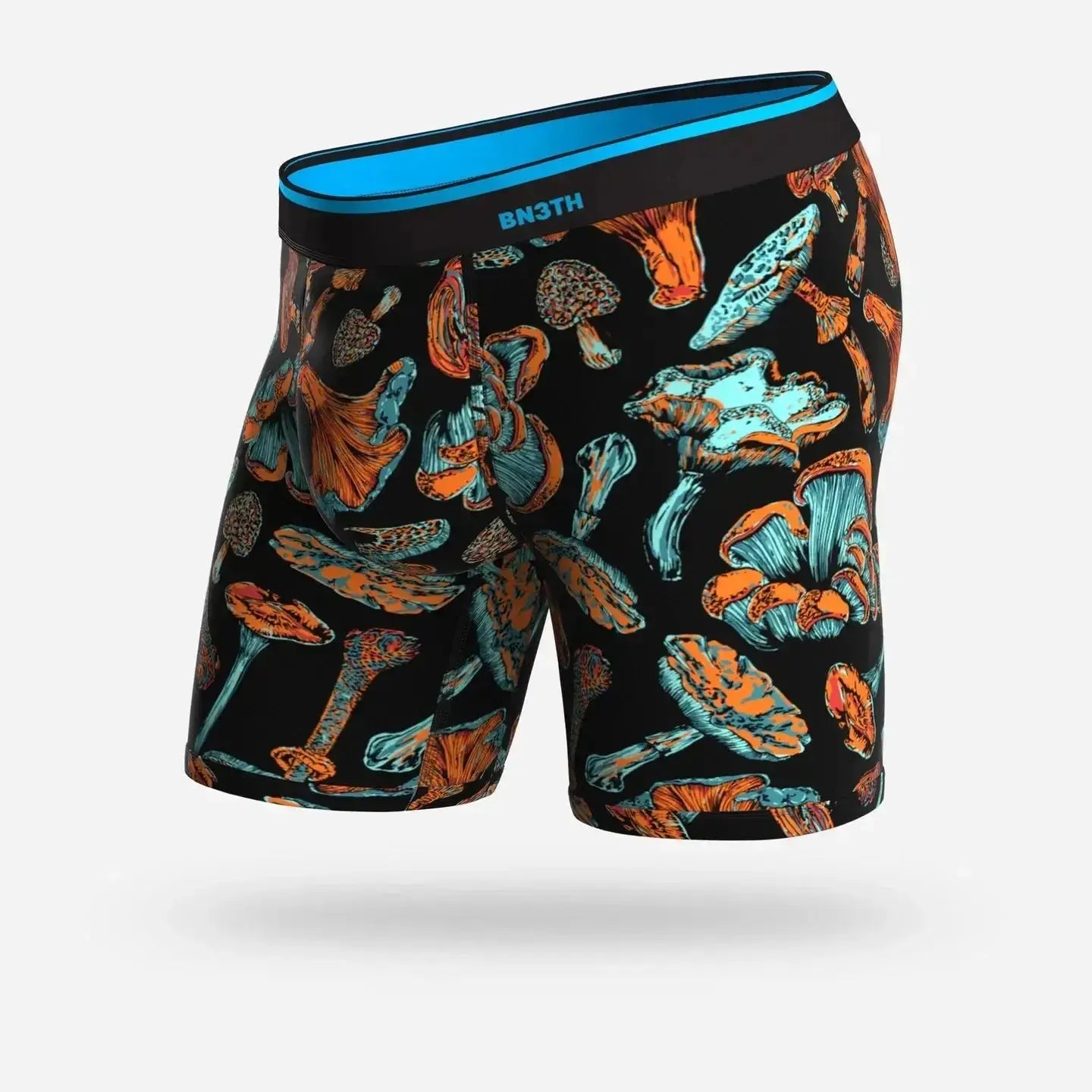 BN3TH | Classic Boxer Brief | Mushroom Black Elegant Men's Cashmere