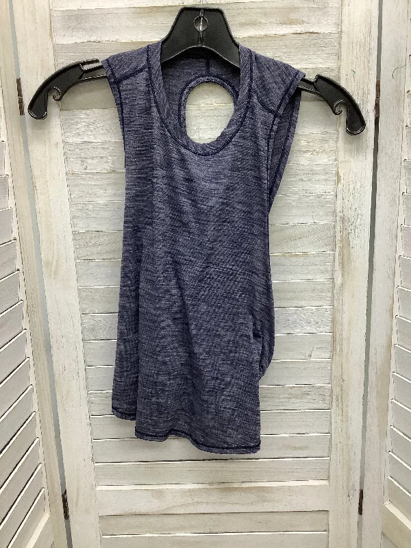 Athletic Tank Top By Lululemon In Navy, Size: Xs Modern Men's Tech
