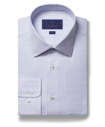 TRIM FIT PATTERN - 2/3 - W/BLUE Dapper Men's 1920S