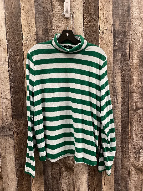 Top Long Sleeve By J. Crew In Blue, Size: Xxl Practical Men's Multi