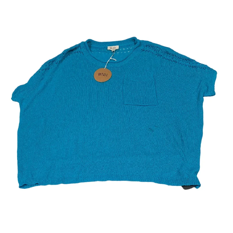 Top Short Sleeve By Bibi  Size: M Sophisticated Men's French