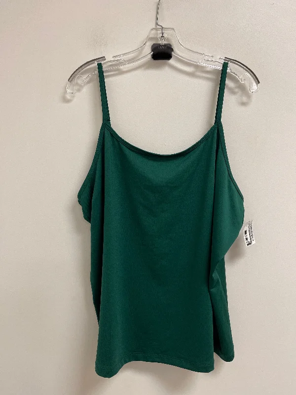 Tank Top By Lane Bryant In Green, Size: 2x Lumberjack