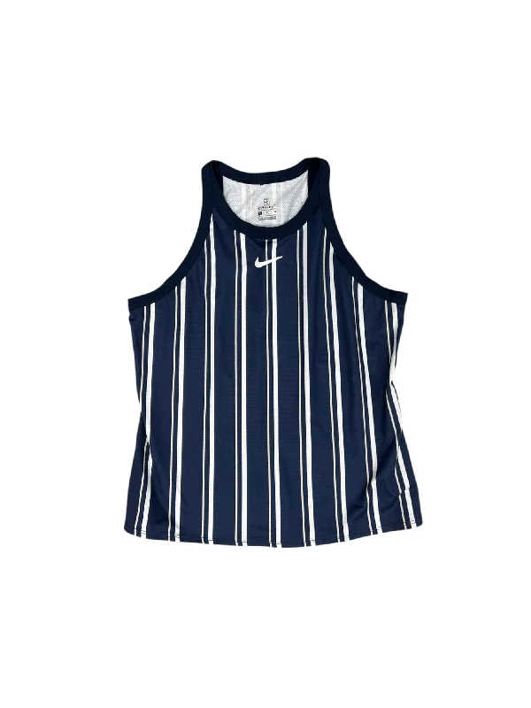Athletic Tank Top By Nike Apparel In Blue, Size: M Masculine Men's Thick
