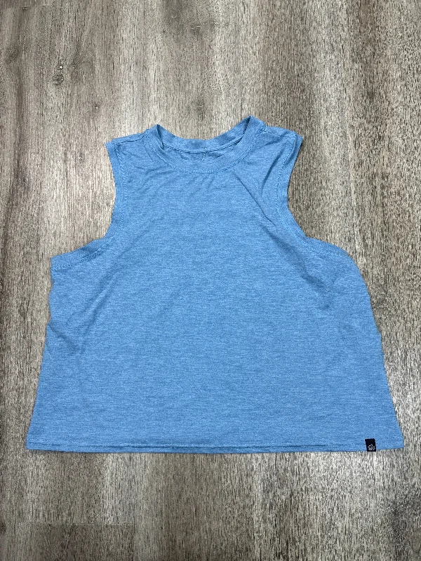 Athletic Tank Top By Clothes Mentor In Blue, Size: Xl Polished Men's Silk