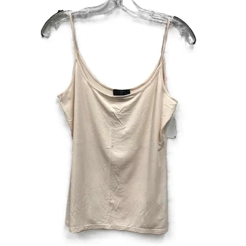 Pink Top Sleeveless Basic By J. Crew, Size: M Stylish Men's Neon
