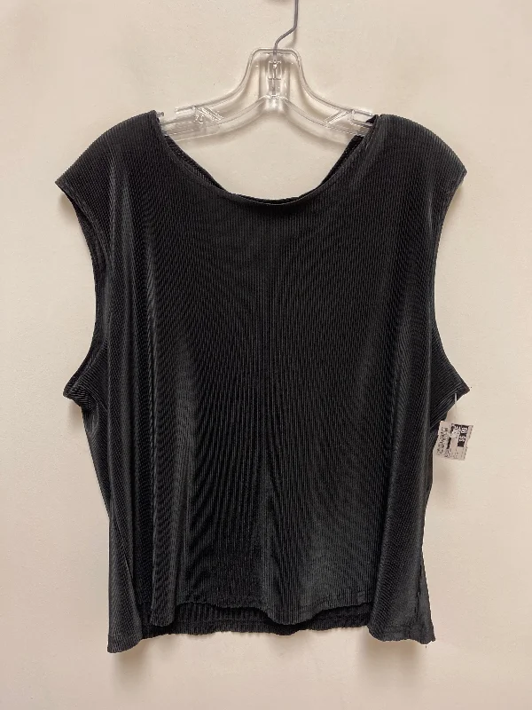 Tank Top By Briggs In Black, Size: 3x Cclassic Men's Tweed