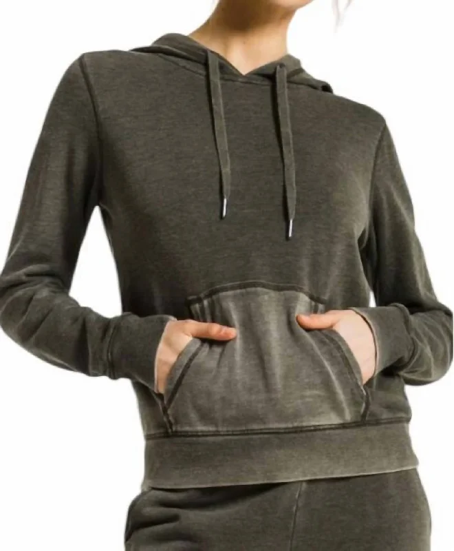 Faded Wash Hoodie Business